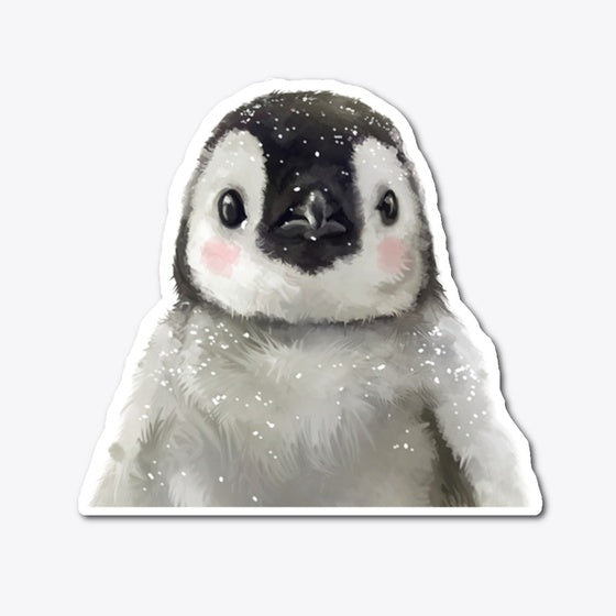 Ll 1 Penguin Happy Die Cut