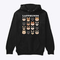 Lapphunds Faces | Premium Unisex T-Shirt, Trending Graphic Tee
