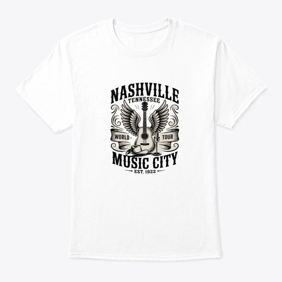 Nashville Music City Apparel Viral TikTok Daily Wear