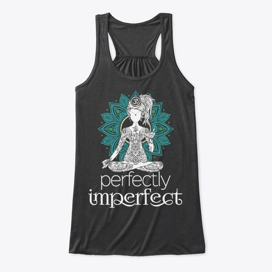 Perfectly Imperfect Teal V Tee