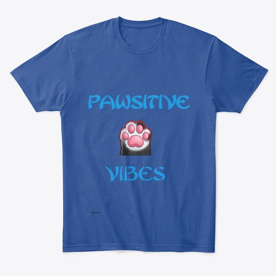 Pawsitive Vibes | Premium Unisex T-Shirt, Trending Graphic Tee