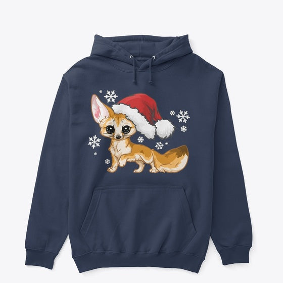 Foxy Christmas Sweatshirts and Socks | Premium Unisex T-Shirt, Trending Graphic Tee