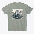 Otter Warrior Hokusai | Premium Unisex T-Shirt, Trending Graphic Tee