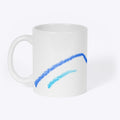 Retro Vibes Graphic Shirt Blue Wave