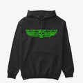 Winged Skull T-Shirt - Cool Design St Patricks Day Gift