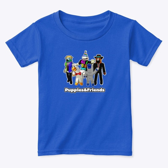 Puppies Friends | Premium Unisex T-Shirt, Trending Graphic Tee