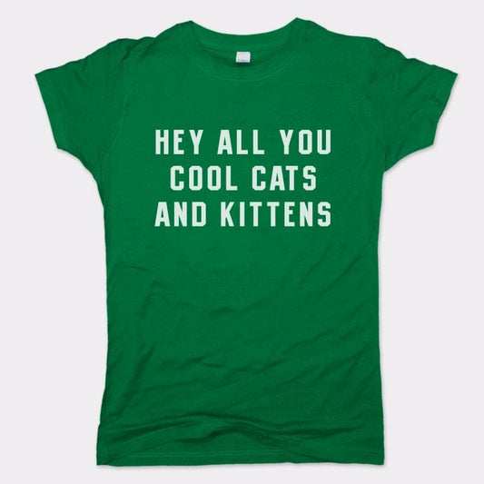 Cool Cats And Kittens T Shirt Premium Print