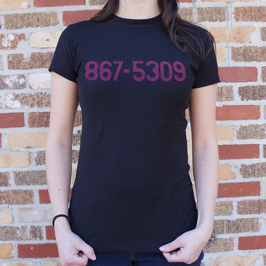 867 5309 T Shirt Minimal Style