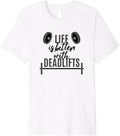 Deadlift Training Barbell Weightlifting Premium Apparel Everyday Wear
