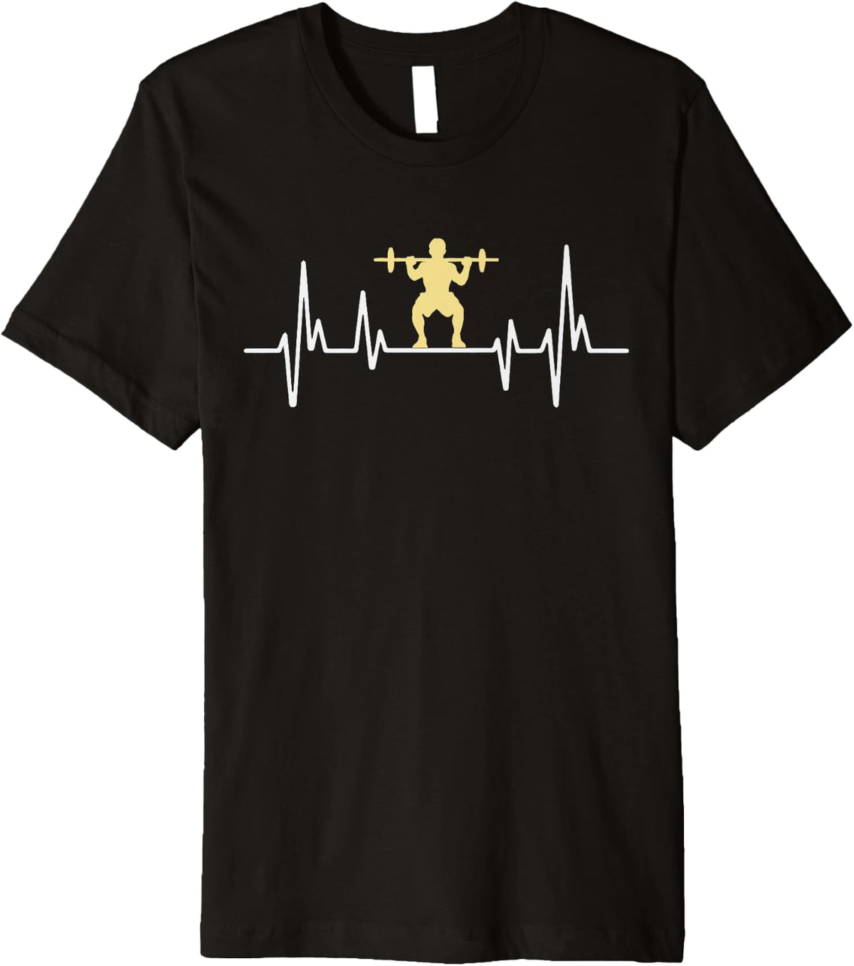 Bench Press Weightlifting Workout Gift Men Women Boys Girls Premium Apparel Clean Design 2