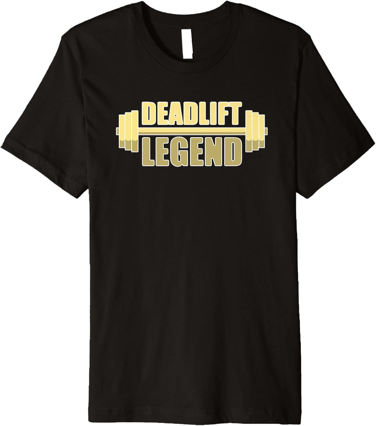 Deadlift Legend Workout Motivation Premium Apparel Clean Design