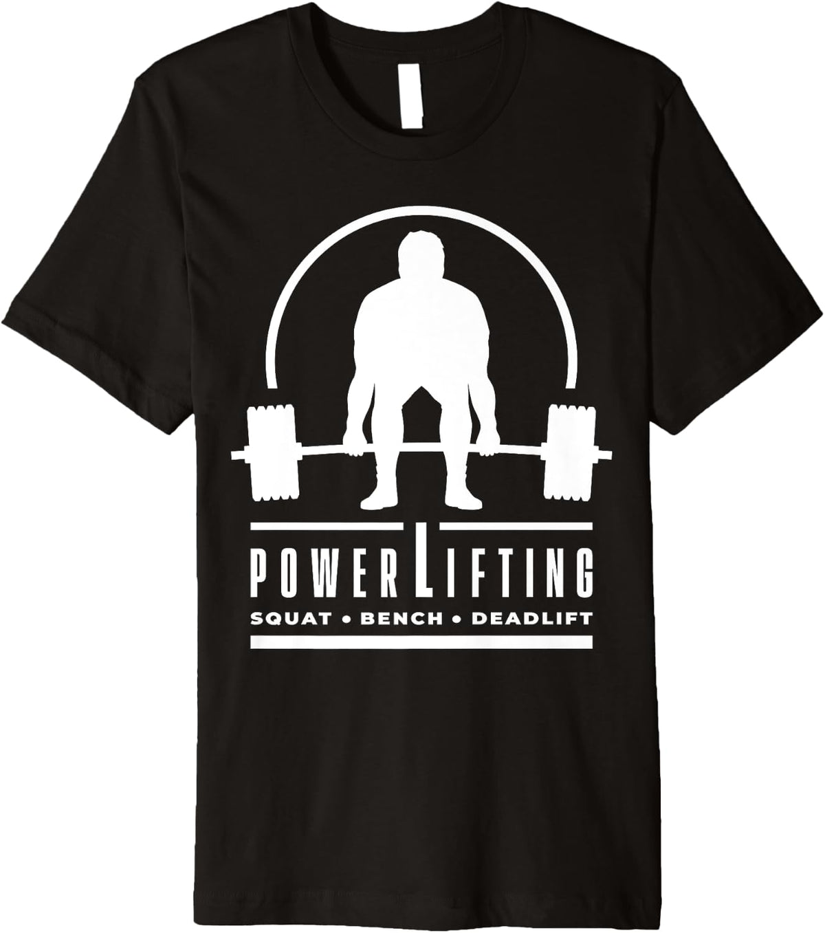 Powerlifting Squat Bench Deadlift For Fitness And Gym Premium Apparel Everyday Wear