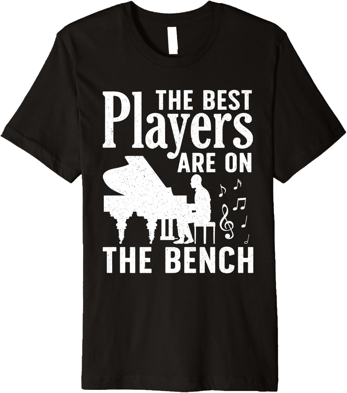 Funny Piano Design For Men Women Kids Pianist Player Premium Apparel Premium Print
