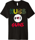 Hugs Not Guns Awareness T Shirt For Women Men Kids Teacher T Shirt Clean Design
