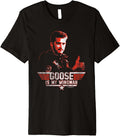 Top Gun Wingman Goose Premium Apparel Clean Design 2