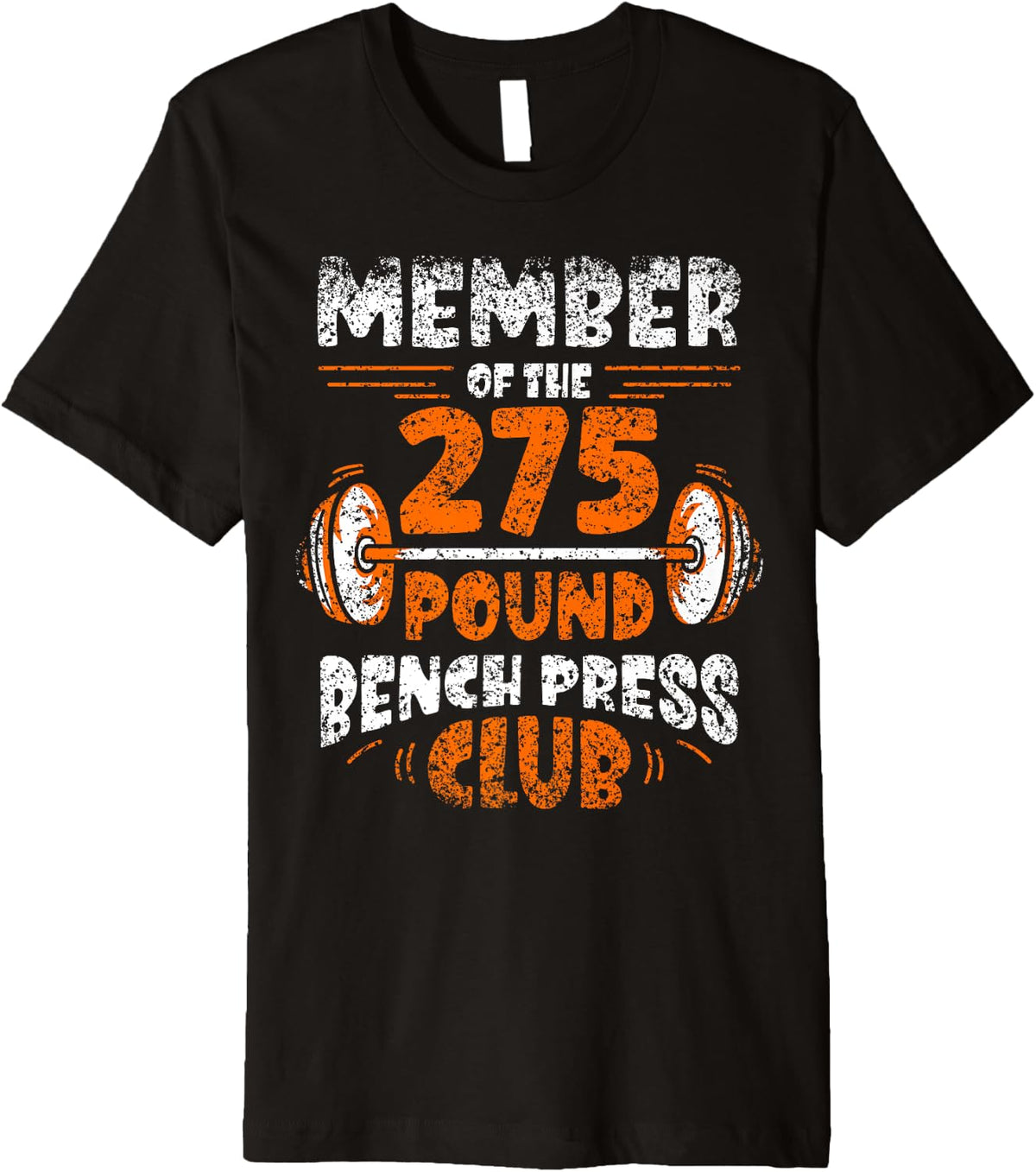 Member Of The 275 Pound Bench Press Club Strength Gym Premium Apparel Minimal Style
