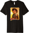 Nope Movie Kid Sheriff Finger Gun Poster Premium Apparel Clean Design