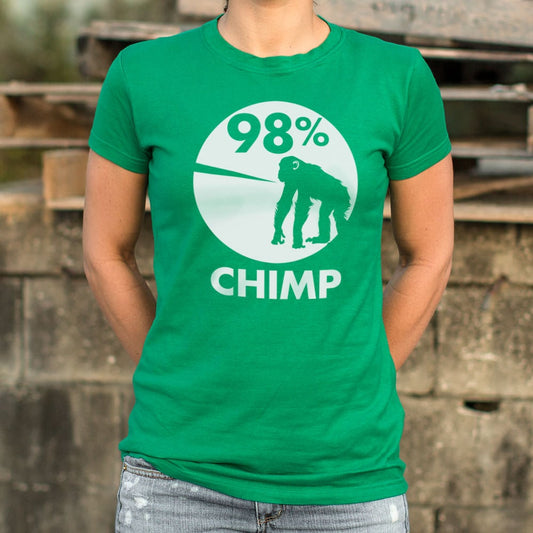 98 Percent Chimp T Shirt Gift Ready