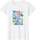 Girl Likes Benchpress Powerlifting Gym Workout Apparel Clean Design