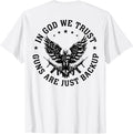 In God We Trust Guns Are Just Backup On Back Apparel Minimal Style