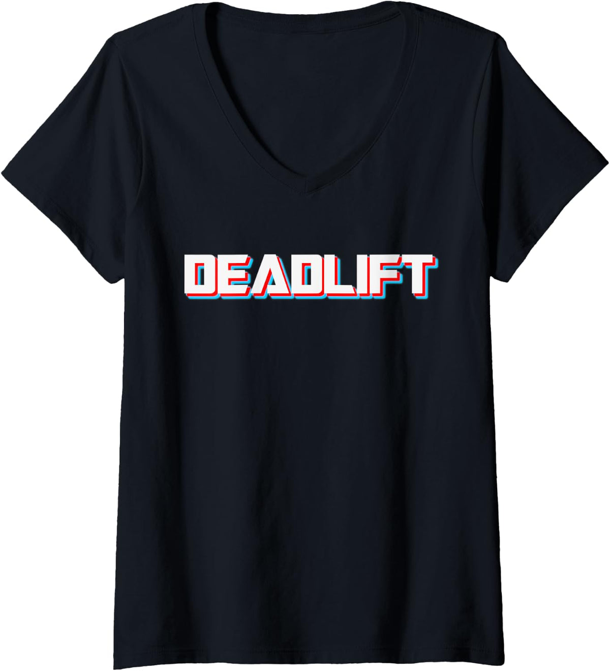 Womens Deadlift Powerlifting Bodybuilding Sports Gym Squat Bench V Neck Apparel Minimal Style 2