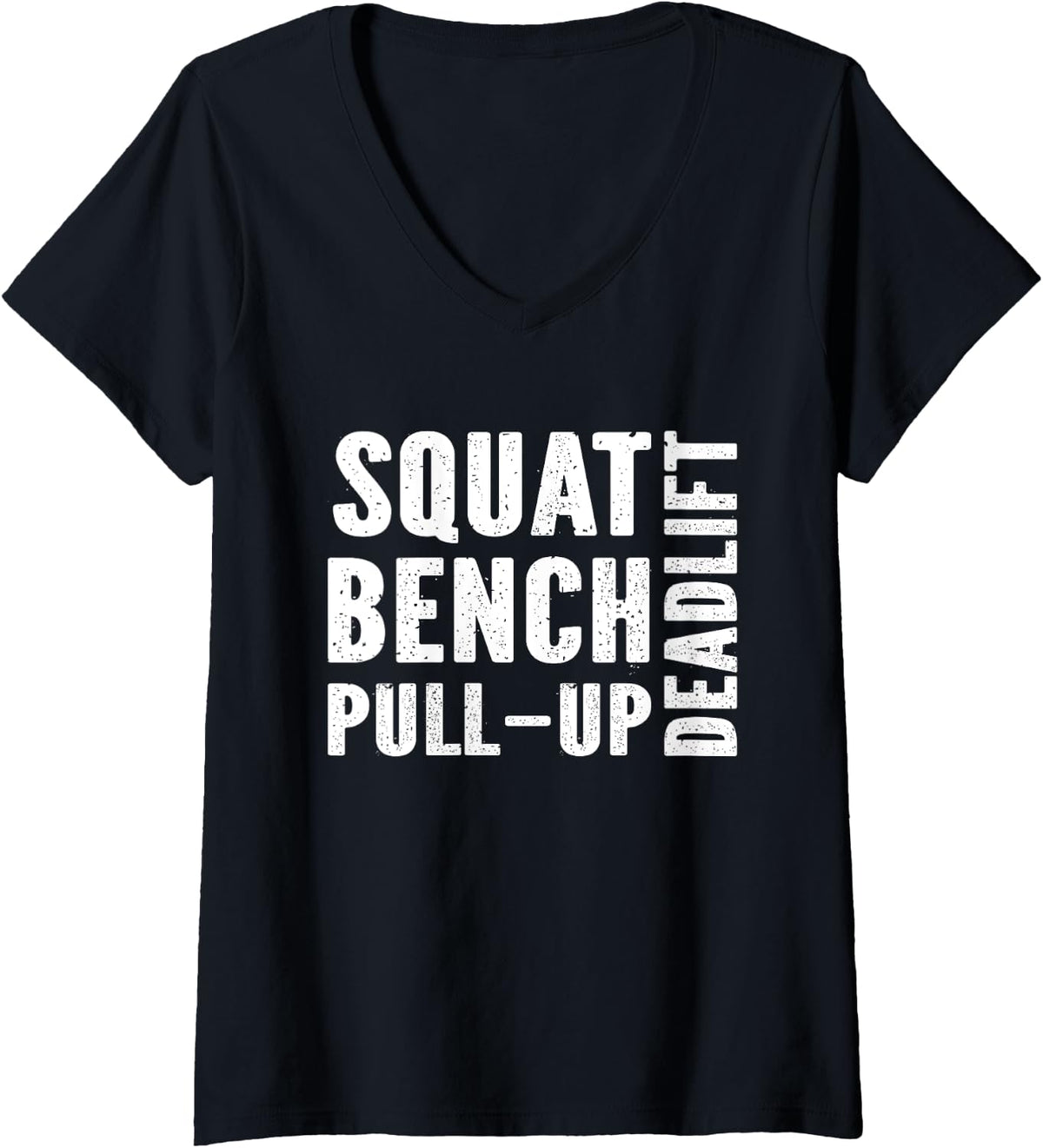 Womens Squat Bench Deadlift Pull Up Fitness Powerlifter V Neck Apparel US Trend