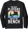 The Best Players Are On Bench Piano Pianist Musician Key Long Sleeve Apparel Premium Print