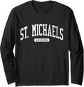 St. Michaels Arizona AZ JS03 College University Style Long Sleeve