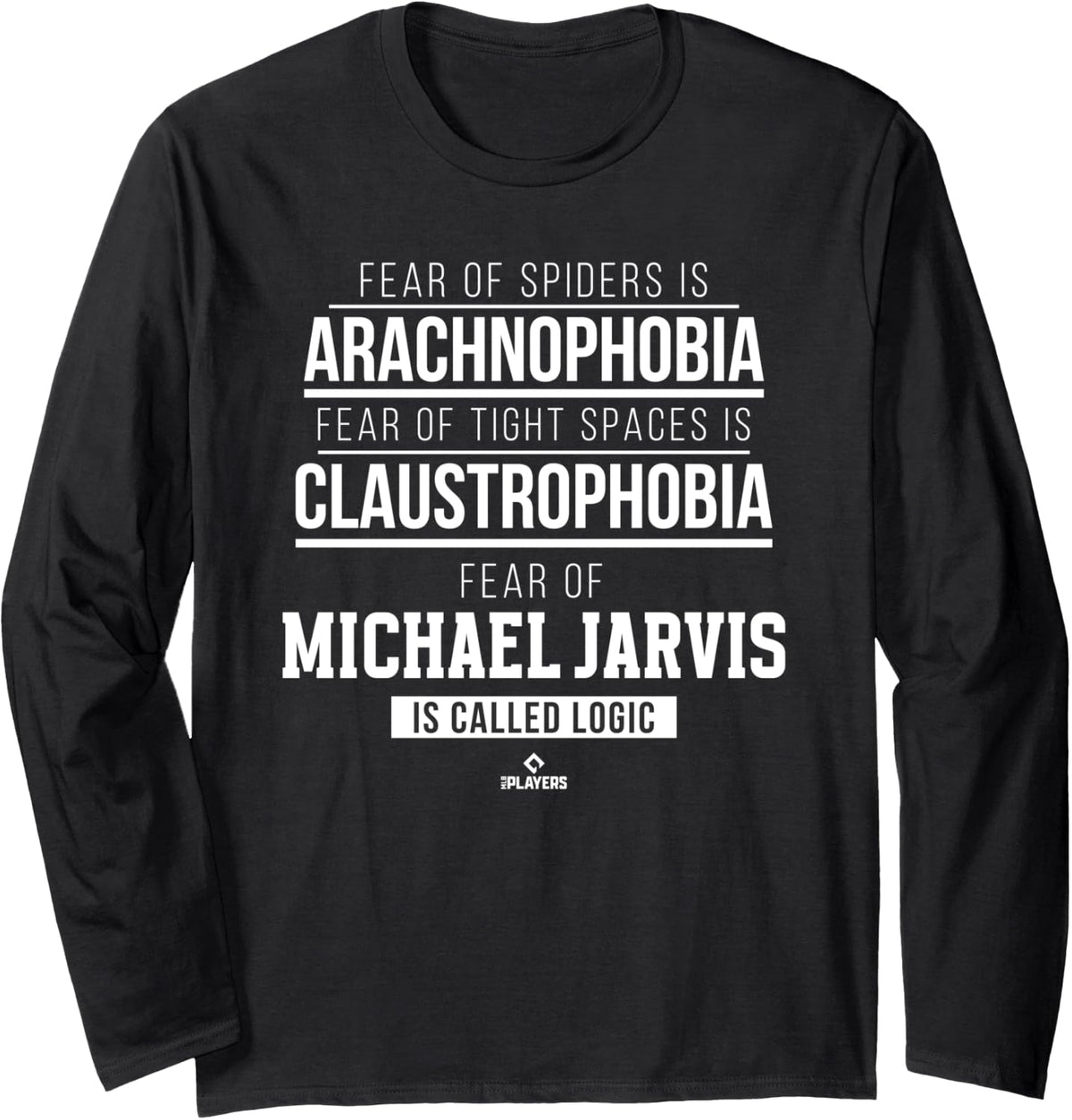 Fear of Michael Jarvis Prospect Baseball Fan Gear Long Sleeve