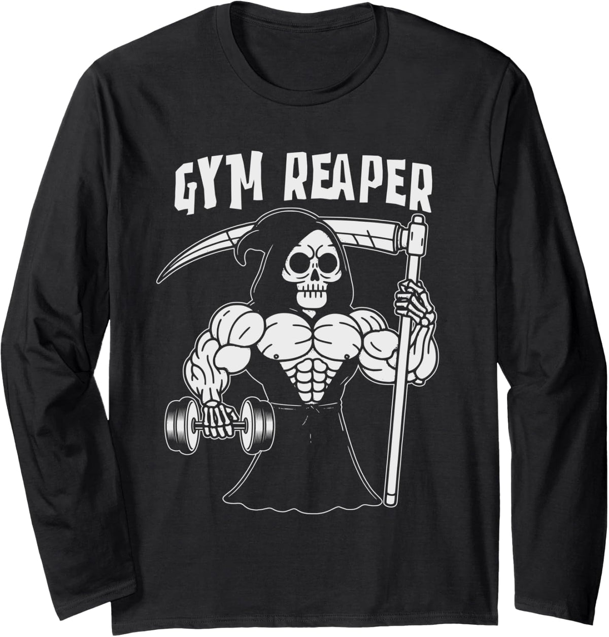 Gym Reaper Personal Trainer Workout Fitness Training Long Sleeve Apparel US Trend