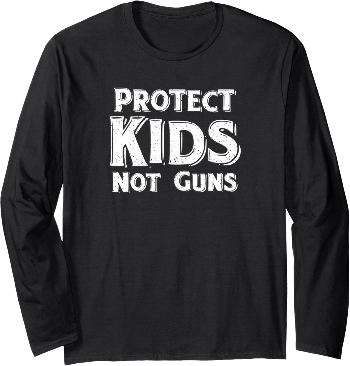 Protect Kids Not Guns Long Sleeve Apparel Minimal Style 2