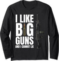 Sniper Assault Rifle 50 Cal Pro Gun T Shirt For Men Women Long Sleeve T Shirt Premium Print 2