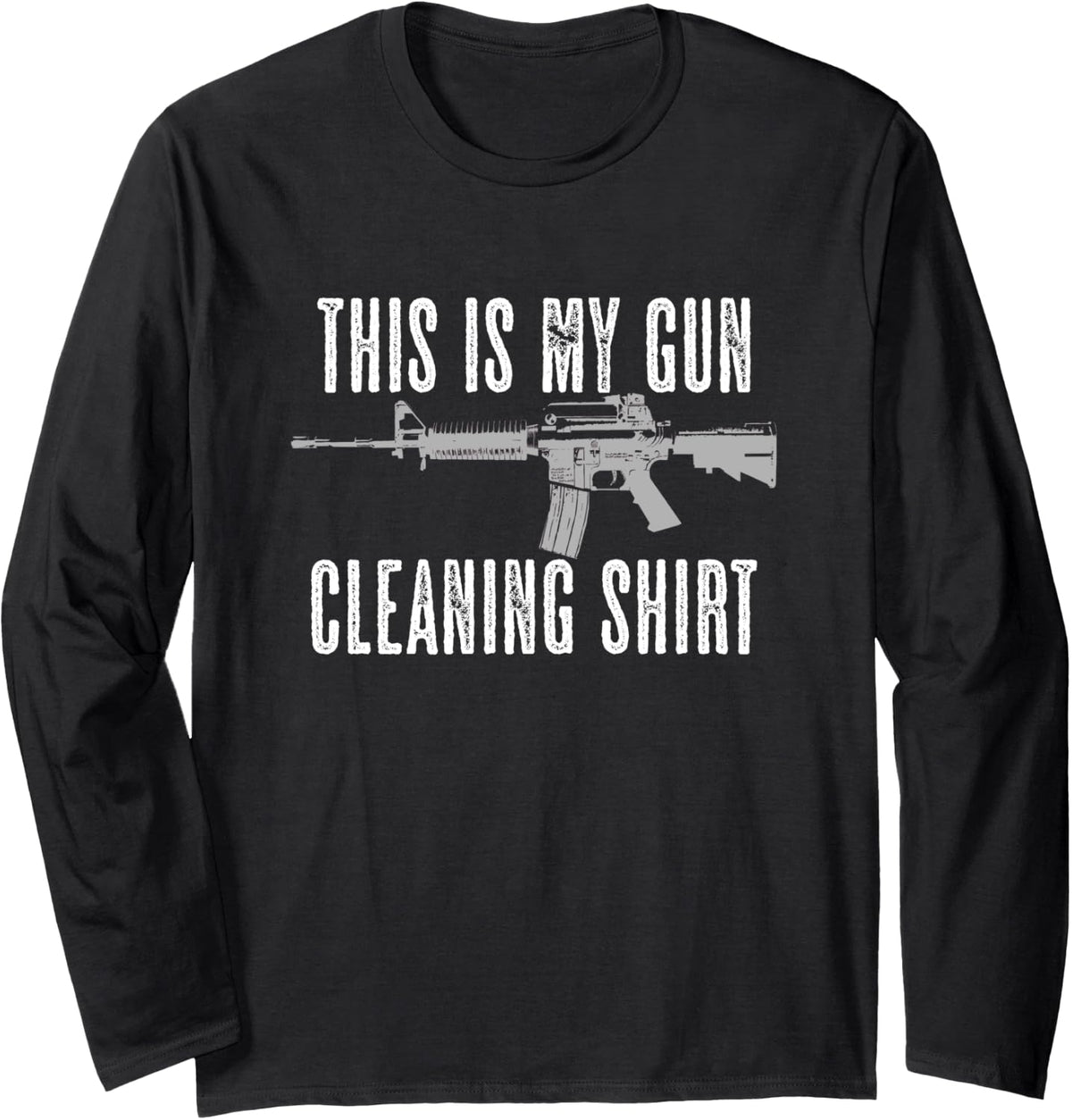 This Is My Gun Cleaning Shirt Pro Wash Long Sleeve T Shirt Gift Ready