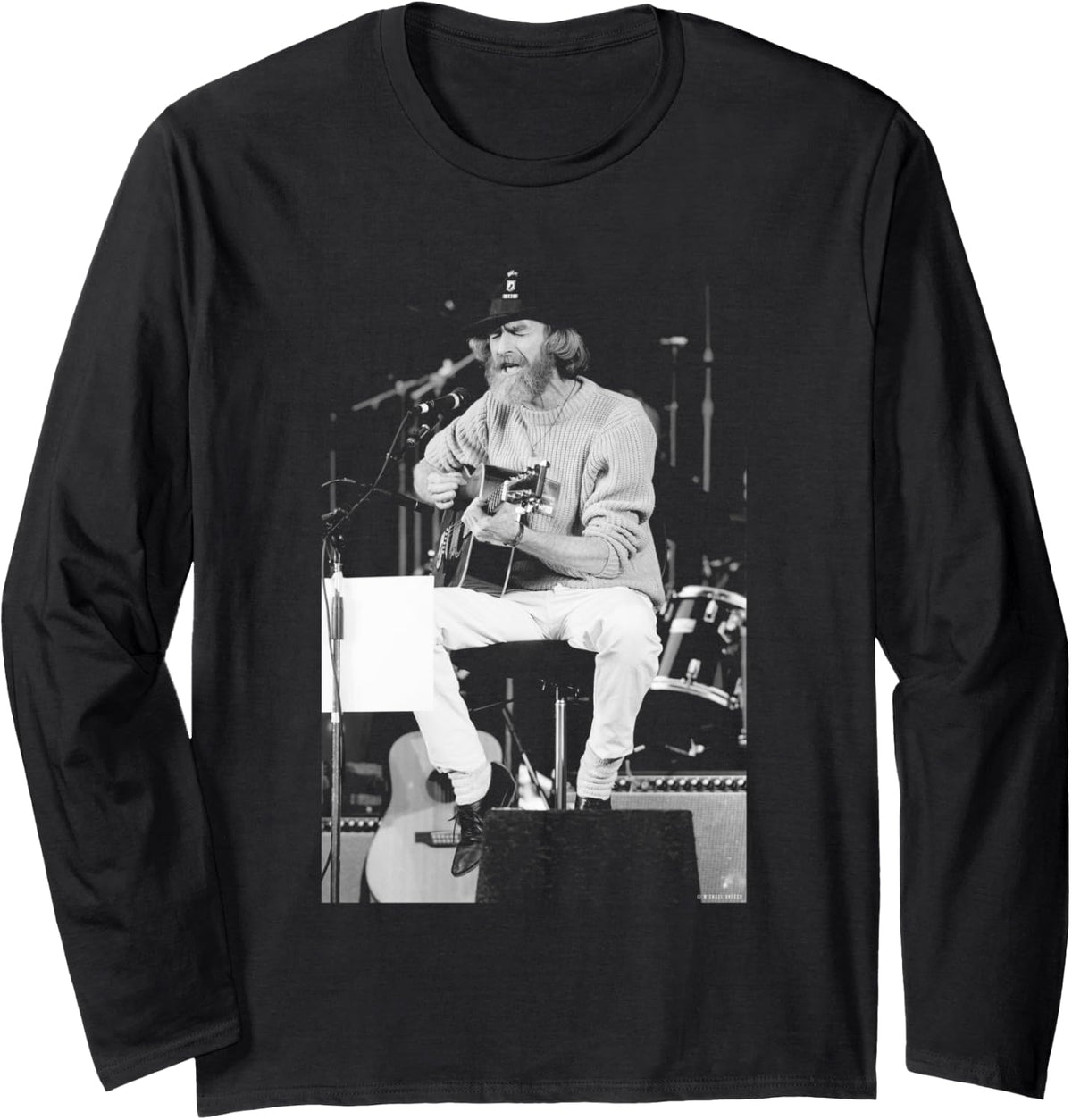 Doobie Brothers Live Reunion Tour by Michael Grecco Long Sleeve