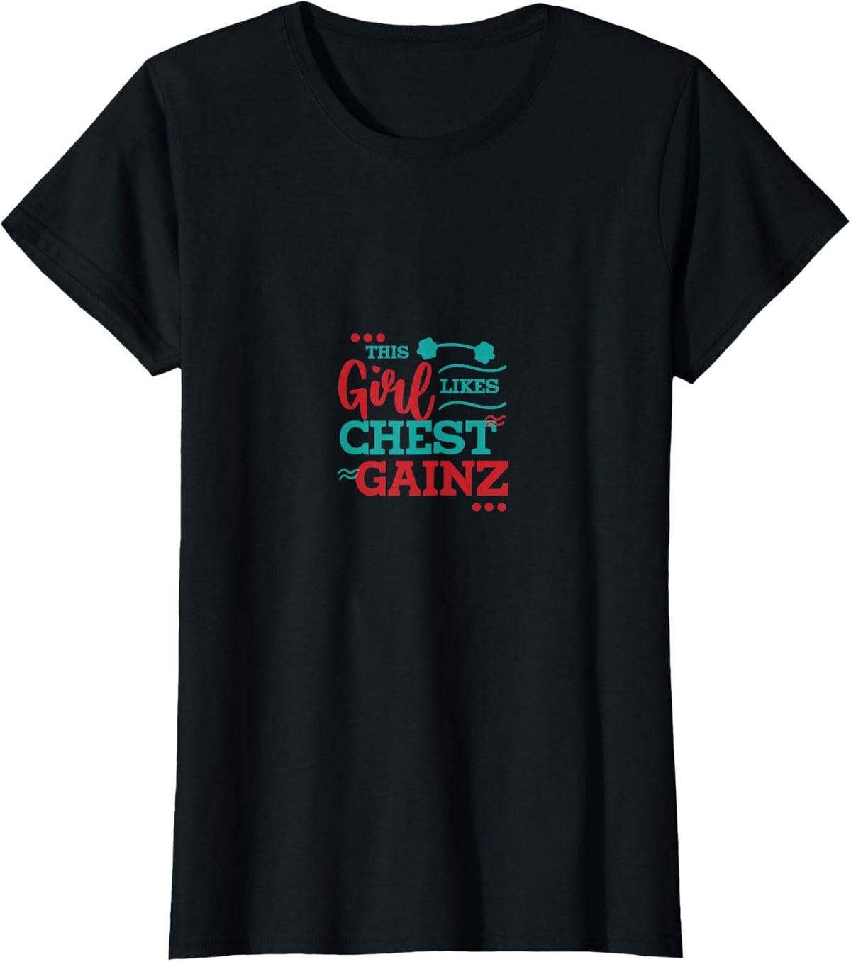Girl Likes Benchpress Ironic Gym Powerlifter Quote Apparel Premium Print