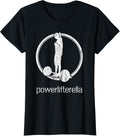 Cool Saying Powerlifterella Retro Gym Women Workout Apparel Clean Design