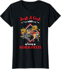 Just A Girl Who Loves Bench Press Apparel Premium Print