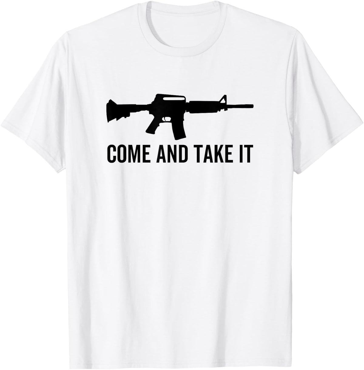 Come And Take It Gun Rights Supporter Ar 15 Patriotism Apparel Premium Print