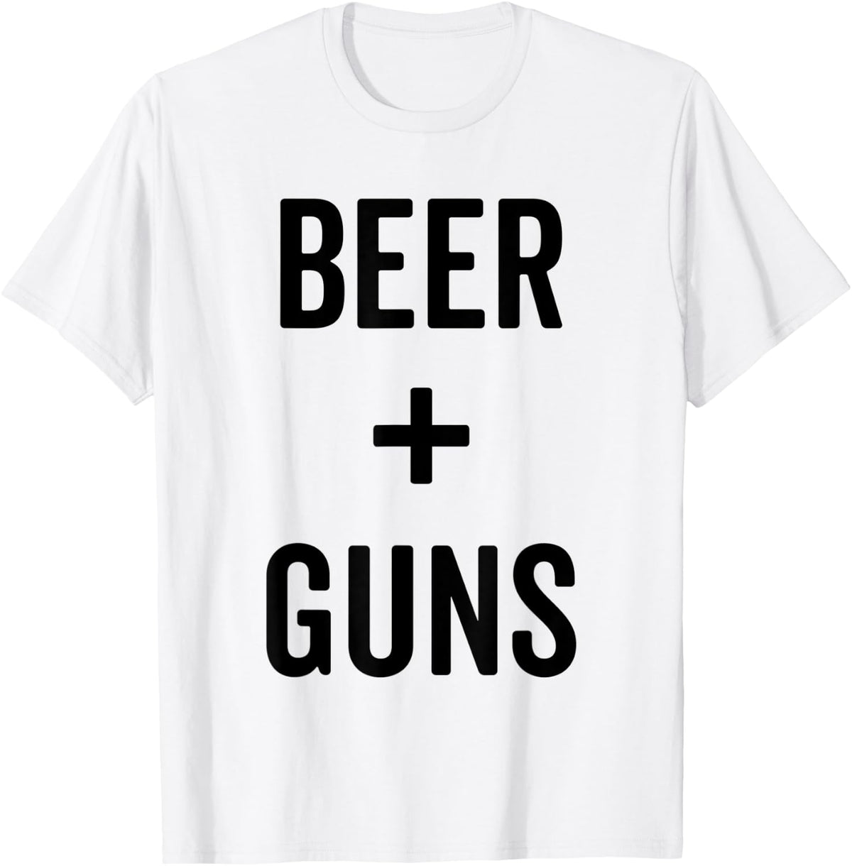 Drinking Saying Drinker Graphic Beer Gun Funny 2nd Amendment Apparel Everyday Wear