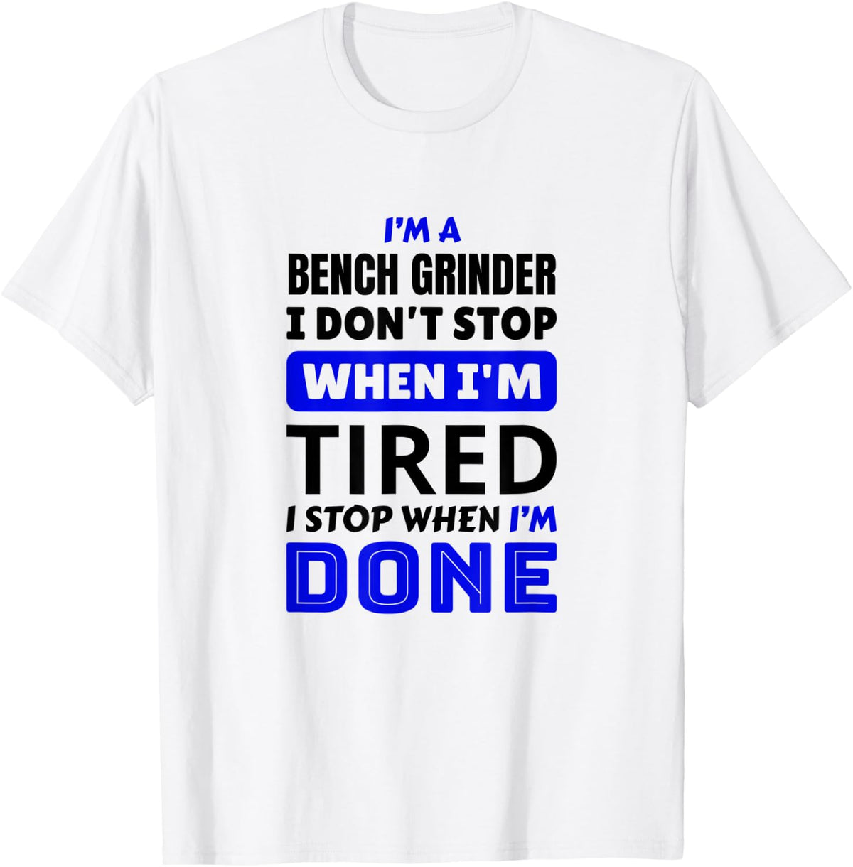 Bench Grinder Apparel Minimal Style