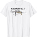 Mp 40 German Ww2 Submachine Gun Diagram Apparel Everyday Wear 2