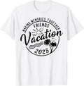Group Trip Friends Vacation 2025 Making Memories Together Girls Shirt 159