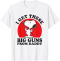 Peanuts Snoopy Daddy Big Guns Apparel Minimal Style