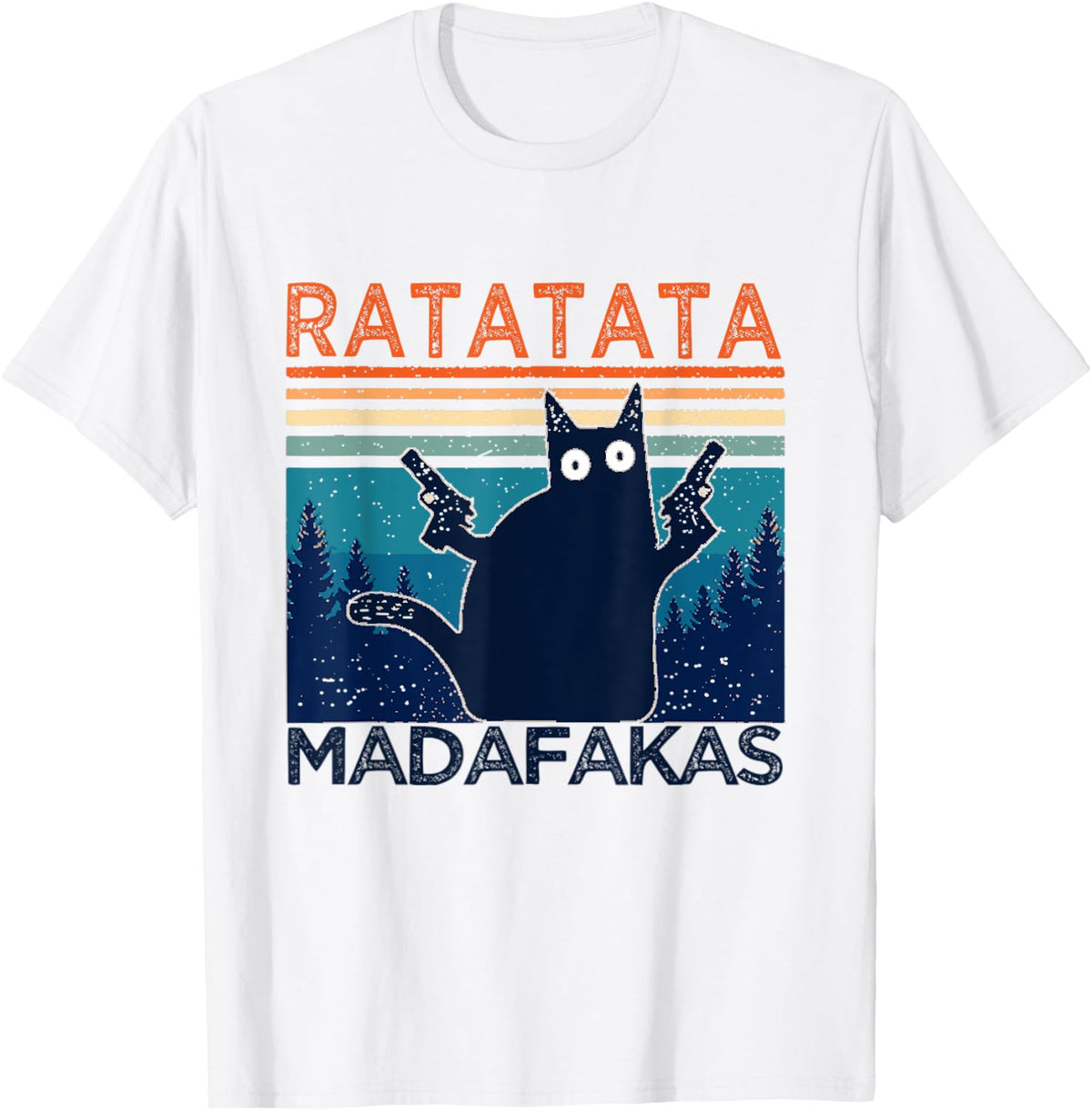 Ratatatata Madafakas Pew Cat Toy Gun T Shirt For Men Women T Shirt Gift Ready