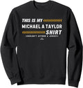 This Is My Shirt for Michael A. Taylor Pittsburgh Baseball Sweatshirt