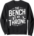 Bench Press Exercise Bodybuilding Fitness Workout Gym Sweatshirt Sweatshirt Gift Ready 2