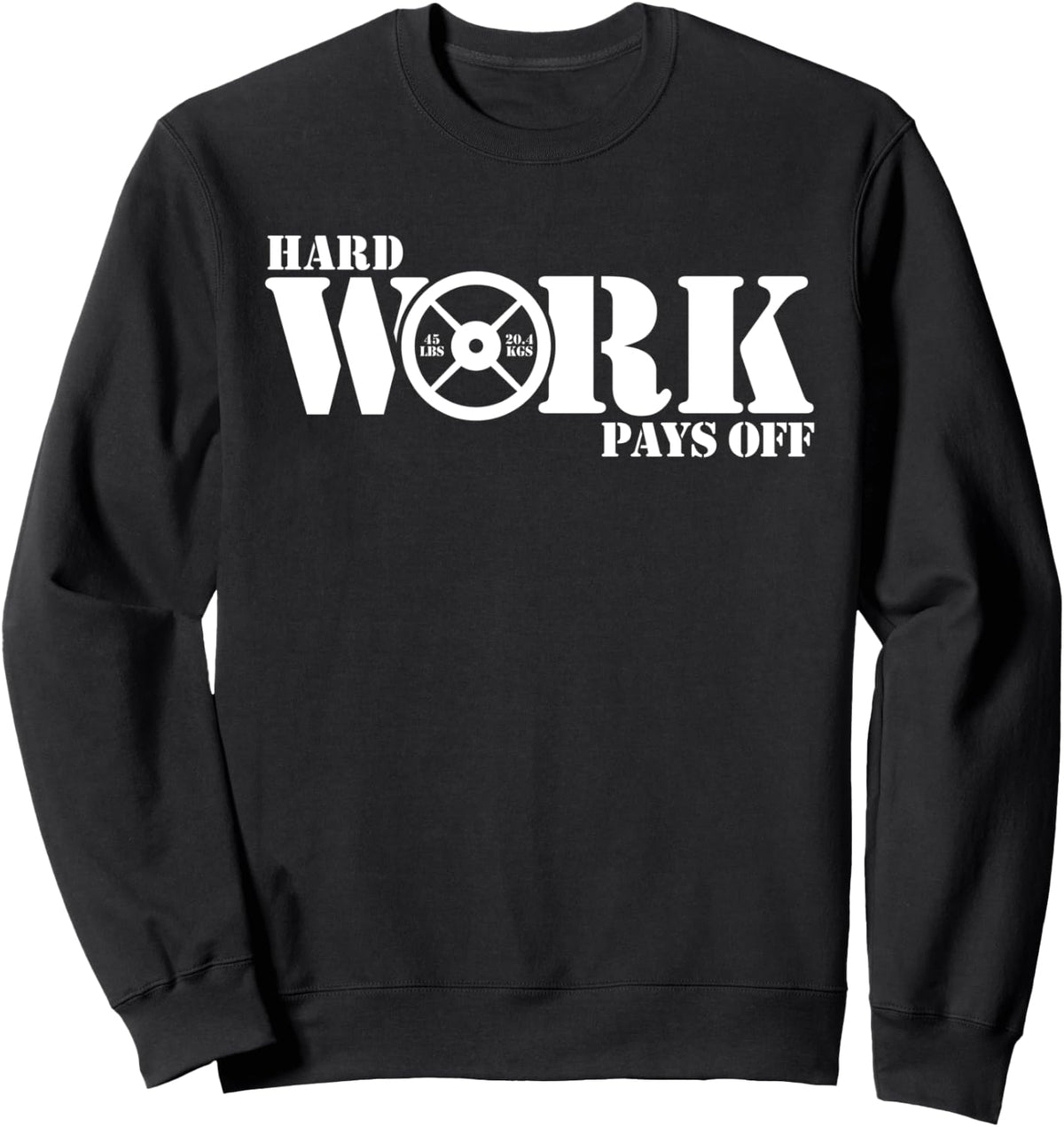 No Days Off Weightlifting Workout Power Lifting Squat Gym Sweatshirt Sweatshirt Premium Print