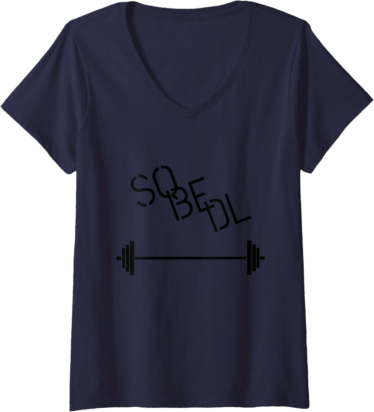 Womens Cool Retro Gym Workout Weightlifting We Lifting V Neck Apparel Everyday Wear