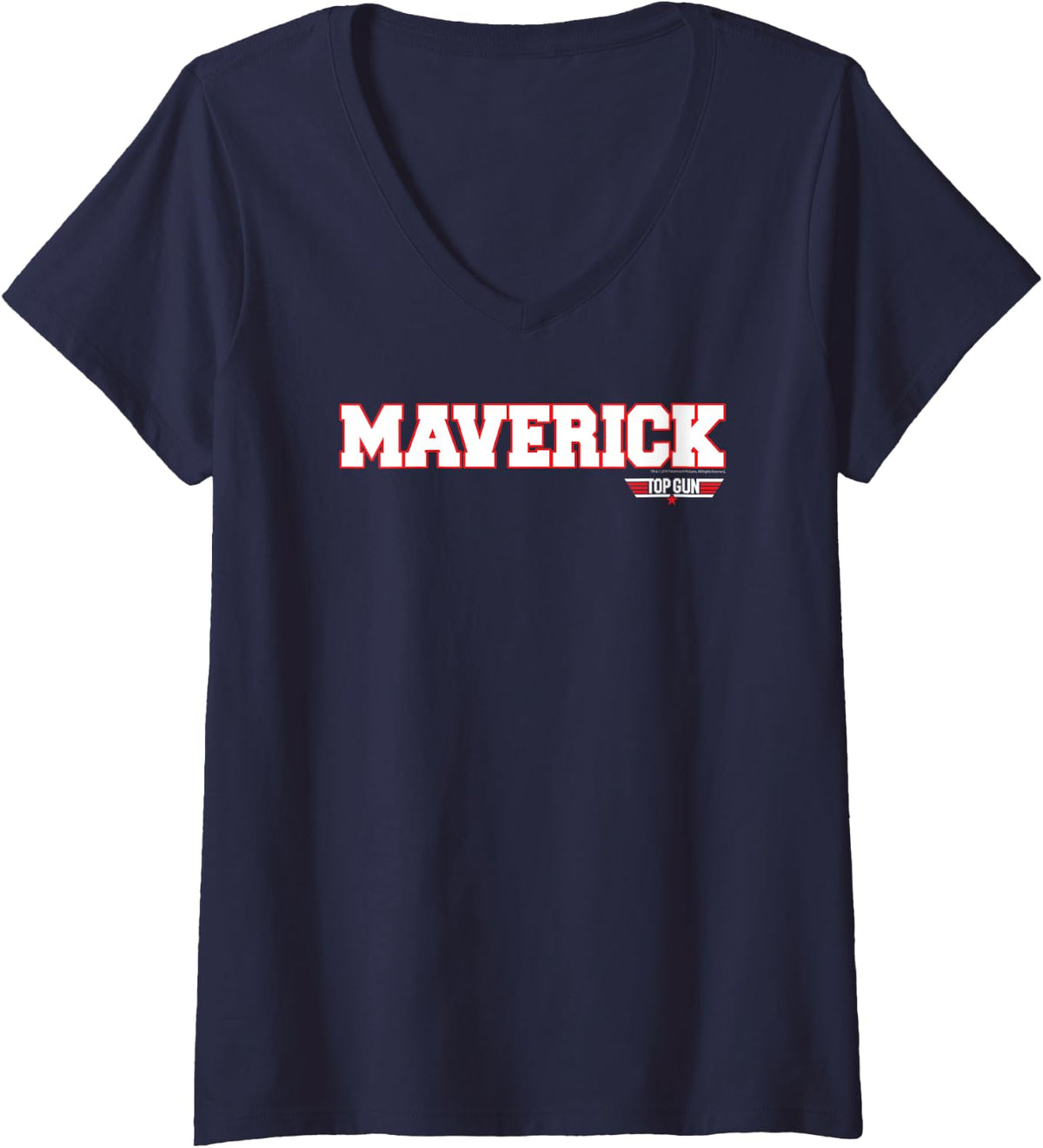 Womens Ripple Junction X Top Gun Maverick Name V Neck Apparel Gift Ready