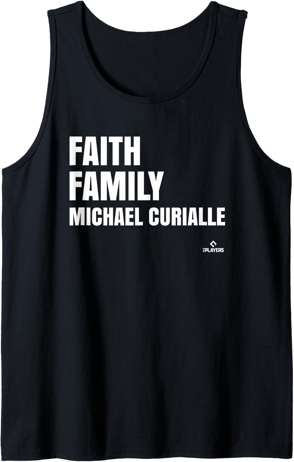 Faith Family Michael Curialle Prospect Baseball Fan Gear Tank Top